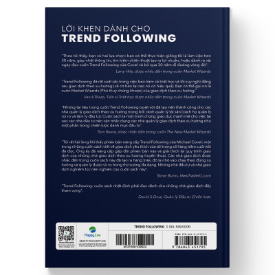 Sách Trend Following – Cách thức để kiếm được VẬN MAY LỚN và GIÀU CÓ trong các thị trường BÒ, GẤU và các sự kiện THIÊN NGA ĐEN - Happy Live