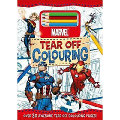 Sách tô màu Marvel: Tear Off Colouring