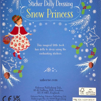 Little Sticker Dolly Dressing Snow Princess