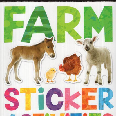 Sách ngoại văn: Farm Sticker Activities