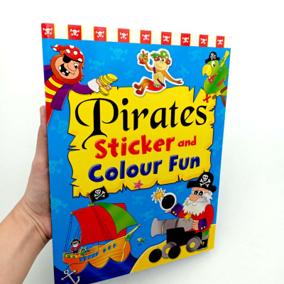 Pirates Sticker And Colour Fun 2