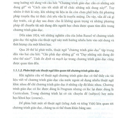 Phát Triển Và Quản Lí Chương Trình Giáo Dục