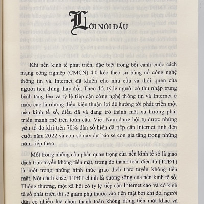 Sách - Phát Triển Dịch Vụ Thanh Toán Điện Tử Ở Việt Nam Trong Bối Cảnh Mới