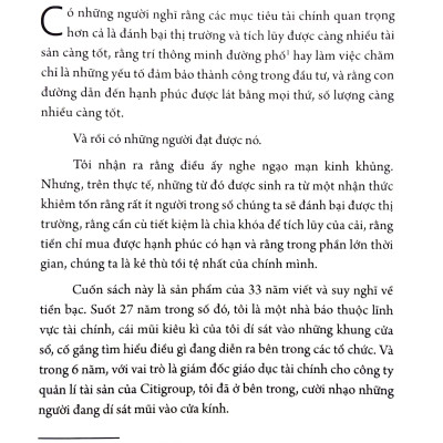 Tư Duy Về Tiền Bạc - Những Lựa Chọn Tài Chính Đúng Đắn Và Sáng Suốt Hơn (Tái Bản 2022)