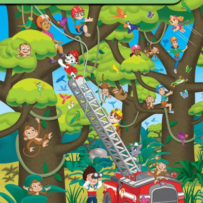 Sách ngoại văn: 3D Look And Find - Paw Patrol