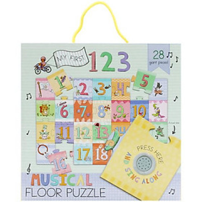 Musical Floor Puzzle - My First 123 (28 Giant Pieces)