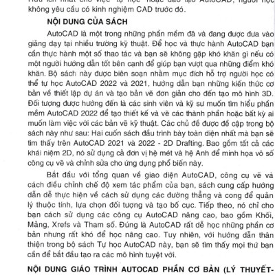 Giáo Trình Autocad - Phần Nâng Cao (Lý Thuyết - Thực Hành) - STK
