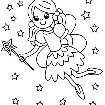 Fairies Colouring Fun