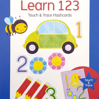 Little Genius Cards: Learn 123 Touch & Trace Educational Fun