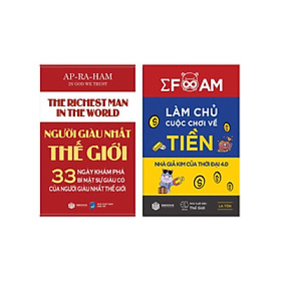 Combo Người Giàu Nhất Thế Giới + Làm Chủ Cuộc Chơi Về Tiền (SB) (Bộ 2 Cuốn)