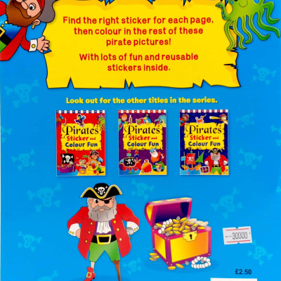 Pirates Sticker And Colour Fun 2
