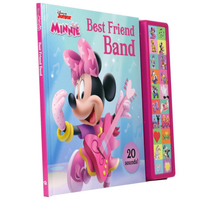 Sách ngoại văn: Disney Junior Minnie Mouse - Best Friend Band (20 Button Sound Book)