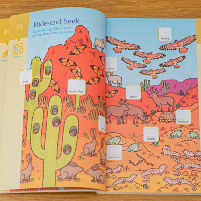 Sách Summer brain quest k1 ( 5 - 6 tuổi ) - Sách cho trẻ bằng tiếng anh