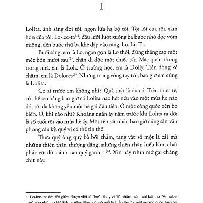 Sách Nhã Nam - Lolita (Tặng Bookmark)