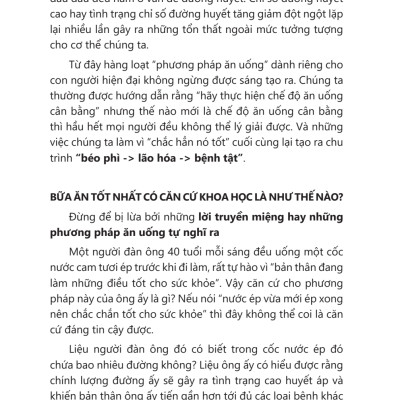 Sách Ăn thông minh, sống yên bình