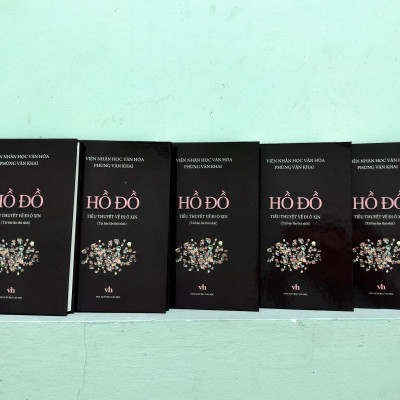 Hồ Đồ - Phùng Văn Khai (tiểu thuyết về chất độc màu da cam dioxin) - sách bìa cứng