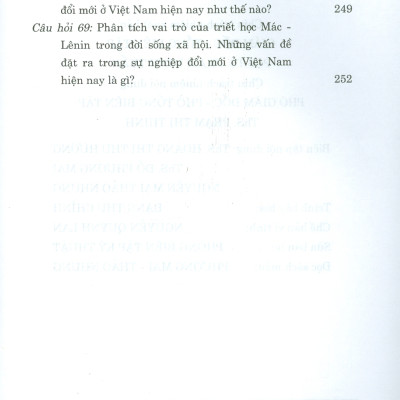 Hỏi - Đáp Môn Triết Học Mác - Lênin (Dùng cho bậc đại học hệ chuyên và không chuyên lý luận chính trị)