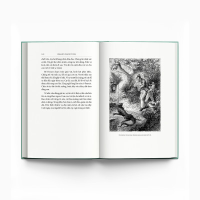 Gia Đình Robinson Thụy Sỹ - Ấn Bản Cao Cấp - Bìa Vải