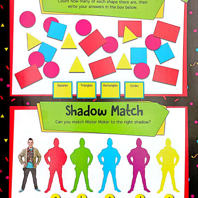 Mister Maker Giant Sticker And Activity Book