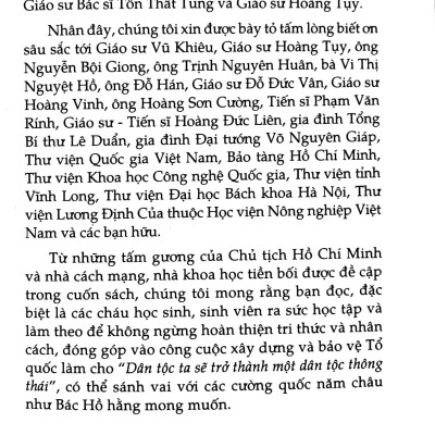 Những Tấm Gương Ham Đọc Sách Và Tự Đọc Thời Đại Hồ Chí Minh