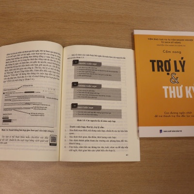 Sách Cẩm nang Thư ký, Trợ lý, sách Kỹ năng văn phòng, sách hướng nghiệp, kỹ năng công sở