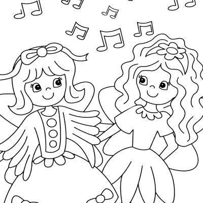 Fairies Colouring Fun
