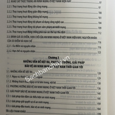 An Ninh Mạng Ở Việt Nam Hiện Nay - Những Vấn Đề Lý Luận Và Thực Tiễn (Sách Chuyên Khảo)