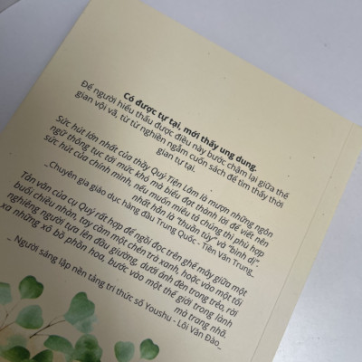 [an yên] MỘT ĐỜI TỰ TẠI – Quý Tiện Lâm - Huyhoangbooks