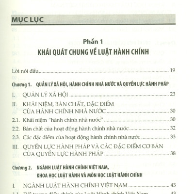 Giáo Trình Luật Hành Chính Việt Nam - GS. TS. Phạm Hồng Thái, TS. Nguyễn Minh Hà - Tái bản - (bìa mềm)