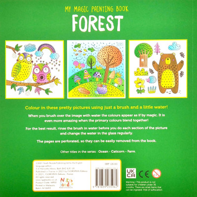 My Magic Painting Book: Forest