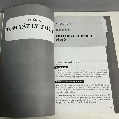 Sách - Tóm Tắt - Bài Tập - Trắc Nghiệm Kinh Tế Vĩ Mô (Trường ĐH Kinh Tế TP. Hồ Chí Minh)