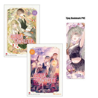 Sách - Bộ Sách Cecilia & Lawrence - Tập 11 + Tập 12 (Bộ 2 Tập) - Tặng Kèm Bookmark PVC