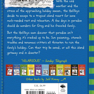 Truyện thiếu nhi tiếng Anh - Diary of a Wimpy Kid 12: The Getaway (International Bestseller) (Paperback)