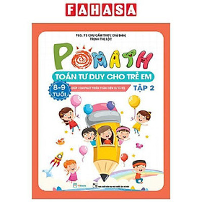 Sách - Pomath - Toán Tư Duy Cho Trẻ Em - 8-9 Tuổi - Tập 2