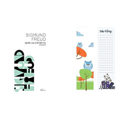 Nghiên Cứu Phân Tâm Học tặng kèm bookmark Vadata
