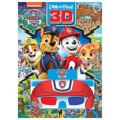 Sách ngoại văn: 3D Look And Find - Paw Patrol