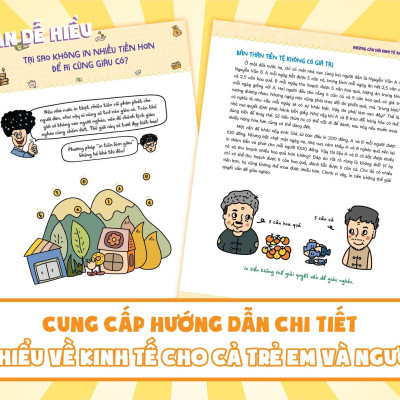 Sách Kinh Tế Học Vui Nhộn - Những Câu Hỏi Kinh Tế Ra Tiền - Tại Sao Không In Nhiều Tiền Hơn Để Ai Cũng Giàu Có?