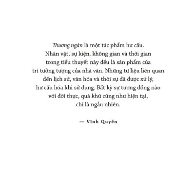 Thương Ngàn (Tiểu Thuyết) - Vĩnh Quyền _TRE