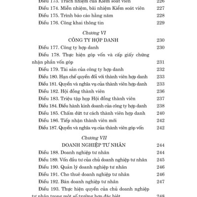 Luật doanh nghiệp năm 2020 (Sửa đổi, bổ sung năm 2022, 2024) bản in 2025