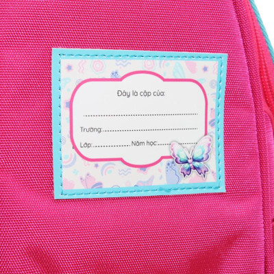 Cặp Chống Gù Bé Gái - Thiên Long BP-017 - Hình Bướm Hồng