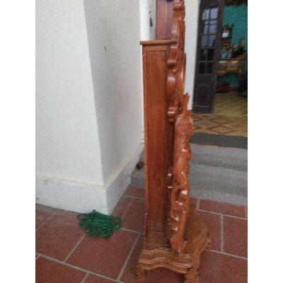 Đồng hồ cô tiên gỗ hương đá cao 2m3 -hàng loại 1 vân veo tuyển chọn. Giá yêu thương