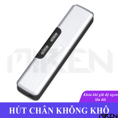 Máy Hút Chân Không Thực Phẩm Vacumm Sealer Đa Năng Hàn Miệng Túi Cao Cấp – Chế Độ Hút Khô, Ướt, Thịt & Chế Độ Hút, Seal Thủ Công Cho Thực Phẩm Rau Củ Quả. Hạt, Bột, Mềm Tùy Chọn. Hàng Chính Hãng 