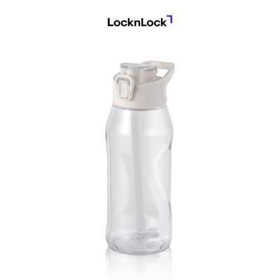 Bình nước nhựa thể thao LocknLock Active One-touch sport bottle ABF926 dung tích 1.05L có ống hút - 3 màu