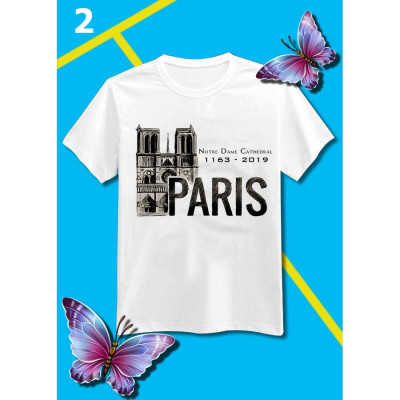 Áo Thun Nhà Thờ Đức Bà Paris