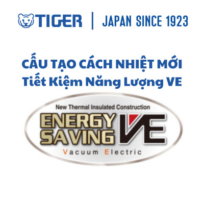 Bình Thủy Điện Tiết Kiệm Năng Lượng VE TIGER PVW-B30W - Hàng Chính Hãng