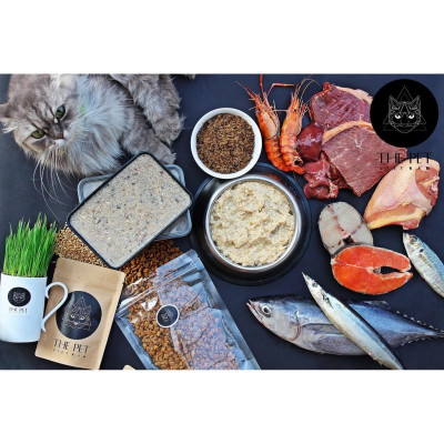 Thức Ăn Chó Mèo Dạng Pate Tươi THEPETVN Vị Tôm (Prawn Pet Paste)