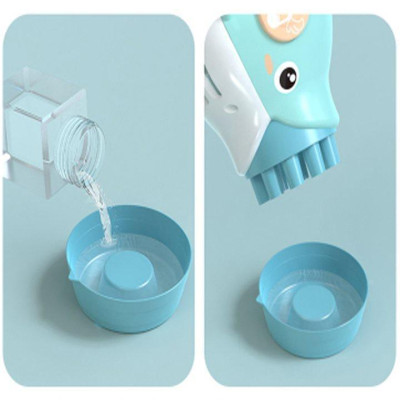 Đồ Chơi Ban Bong Bóng Hình Cá Voi 10 Nòng Kèm Lọ Xà Phòng