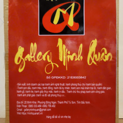 Liễng thờ gia tiên - CỬU HUYỀN THẤT TỔ - Chữ Hán bằng đồng vàng