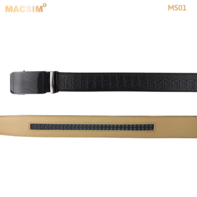 Thắt lưng nam da thật cao cấp nhãn hiệu Macsim MS24