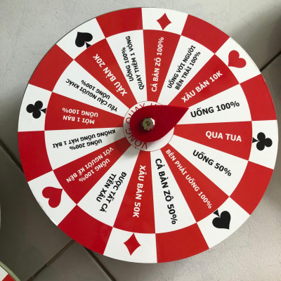 Vòng quay ăn nhậu dành cho giới trẻ siêu hot